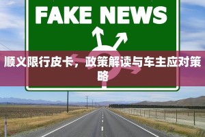 顺义限行皮卡，政策解读与车主应对策略