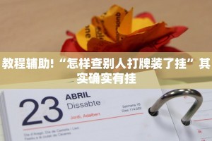 教程辅助!“怎样查别人打牌装了挂”其实确实有挂