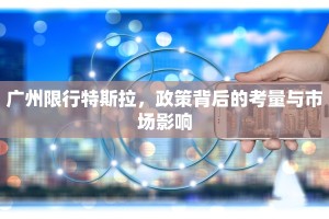 广州限行特斯拉，政策背后的考量与市场影响