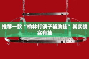 推荐一款“榆林打锅子辅助挂”其实确实有挂