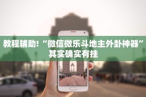 教程辅助!“微信微乐斗地主外卦神器”其实确实有挂