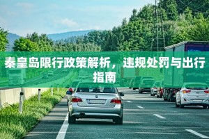 秦皇岛限行政策解析，违规处罚与出行指南