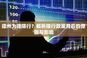 德州为啥限行？解析限行政策背后的原因与影响