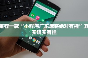 推荐一款“小程序广东麻将绝对有挂”其实确实有挂