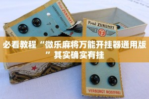必看教程“微乐麻将万能开挂器通用版”其实确实有挂