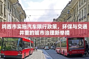 鸡西市实施汽车限行政策，环保与交通并重的城市治理新举措