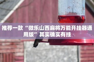 必看教程“微乐内蒙麻将开挂免费下载安装”其实确实有挂