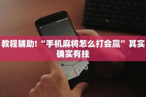 教程辅助!“棋牌破解器万能破解器”其实确实有挂