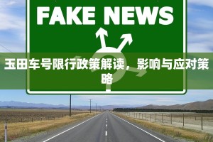 玉田车号限行政策解读，影响与应对策略