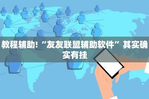 教程辅助!“友友联盟辅助软件”其实确实有挂