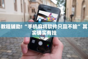 教程辅助!“手机麻将软件只赢不输”其实确实有挂