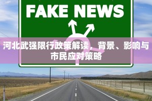 河北武强限行政策解读，背景、影响与市民应对策略