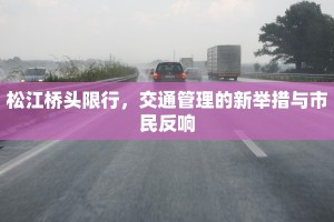松江桥头限行，交通管理的新举措与市民反响