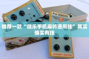 推荐一款“微乐手机麻将通用挂”其实确实有挂