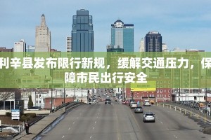 利辛县发布限行新规，缓解交通压力，保障市民出行安全