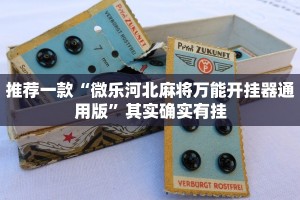 推荐一款“微乐河北麻将万能开挂器通用版”其实确实有挂