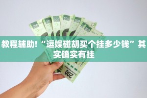 教程辅助!“逗娱碰胡买个挂多少钱”其实确实有挂