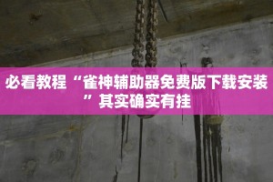 推荐一款“中至麻将挂保赢”其实确实有挂