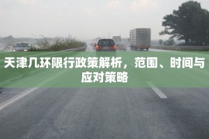 天津几环限行政策解析，范围、时间与应对策略