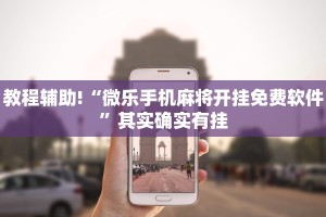 教程辅助!“微乐手机麻将开挂免费软件”其实确实有挂