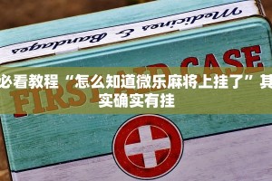 必看教程“怎么知道微乐麻将上挂了”其实确实有挂