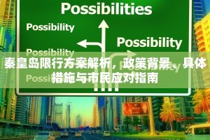 秦皇岛限行方案解析，政策背景、具体措施与市民应对指南