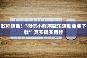 教程辅助!“微信小程序微乐辅助免费下载”其实确实有挂