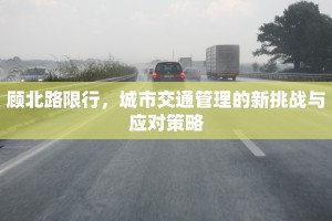 顾北路限行，城市交通管理的新挑战与应对策略