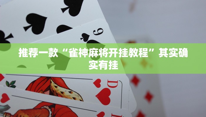 教程辅助!“微乐河北麻将免费房间怎么开挂”其实确实有挂