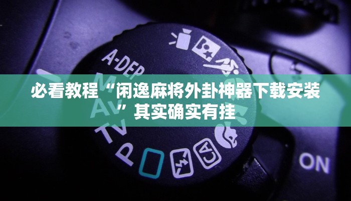 必看教程“方片十三张辅助器下载”其实确实有挂
