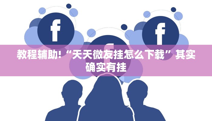 教程辅助!“天天微友挂怎么下载”其实确实有挂