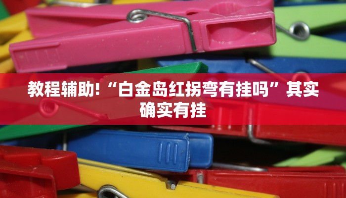 教程辅助!“白金岛红拐弯有挂吗”其实确实有挂
