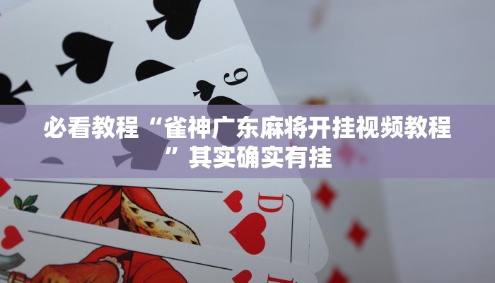 必看教程“鸿狐大厅透视挂专卖”其实确实有挂