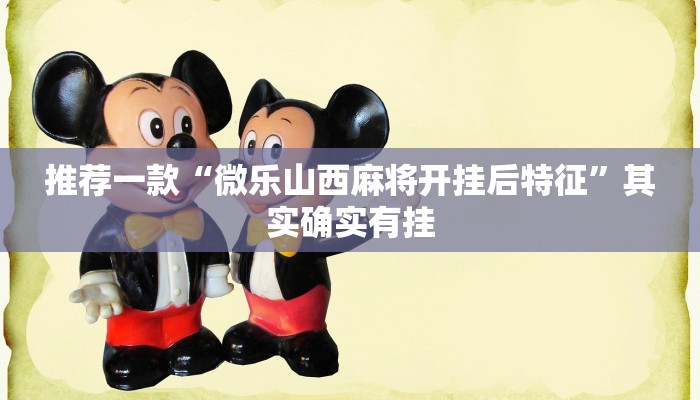 教程辅助!“奇迹陕西麻将有没有挂”其实确实有挂