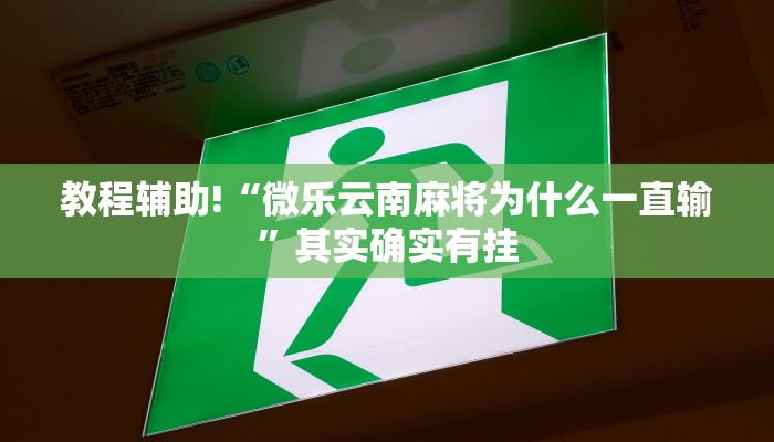 必看教程“微乐湖南麻将小程序必赢神器免费”其实确实有挂