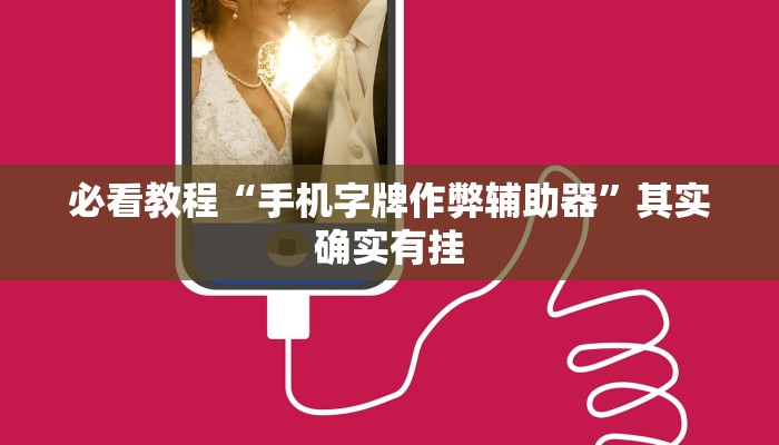 教程辅助!“如何在微乐麻将打赢”其实确实有挂