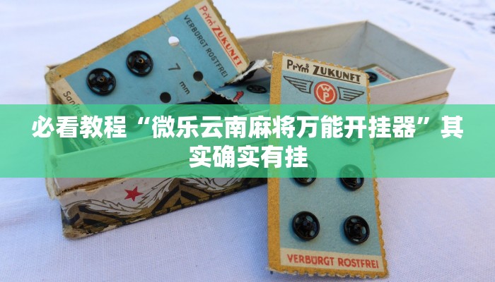 必看教程“微乐云南麻将万能开挂器”其实确实有挂