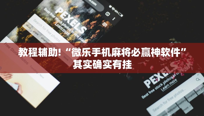 教程辅助!“微乐手机麻将必赢神软件”其实确实有挂