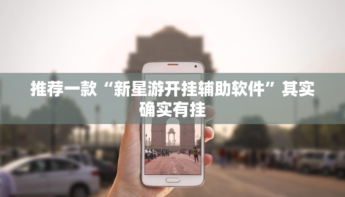 推荐一款“新星游开挂辅助软件”其实确实有挂