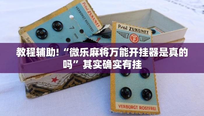 教程辅助!“微乐麻将万能开挂器是真的吗”其实确实有挂