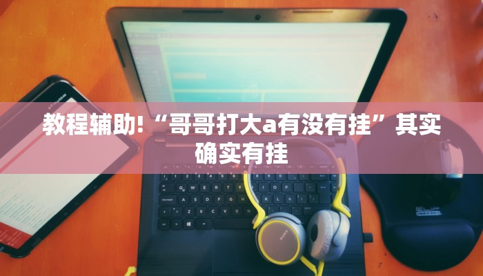 教程辅助!“哥哥打大a有没有挂”其实确实有挂