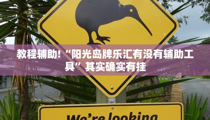 教程辅助!“阳光岛牌乐汇有没有辅助工具”其实确实有挂