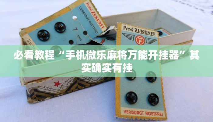 必看教程“手机微乐麻将万能开挂器”其实确实有挂