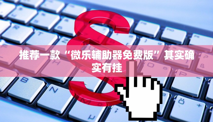 推荐一款“微乐辅助器免费版”其实确实有挂