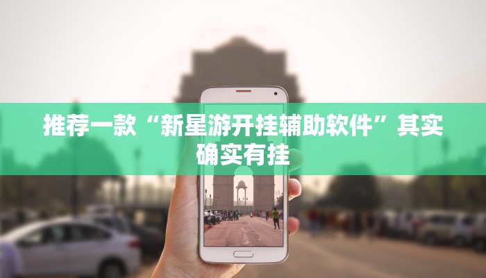 推荐一款“新星游开挂辅助软件”其实确实有挂