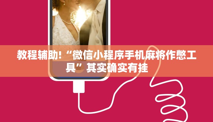 教程辅助!“微信小程序手机麻将作憋工具”其实确实有挂