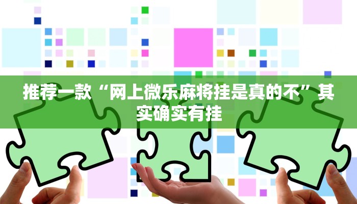 推荐一款“网上微乐麻将挂是真的不”其实确实有挂