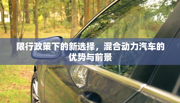 限行政策下的新选择，混合动力汽车的优势与前景