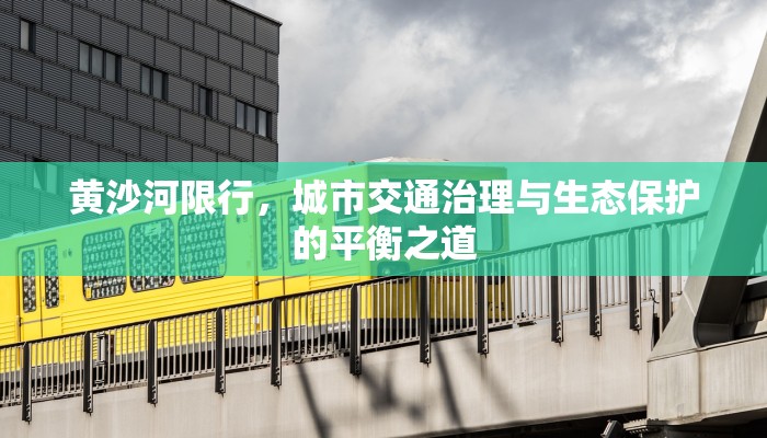 黄沙河限行，城市交通治理与生态保护的平衡之道