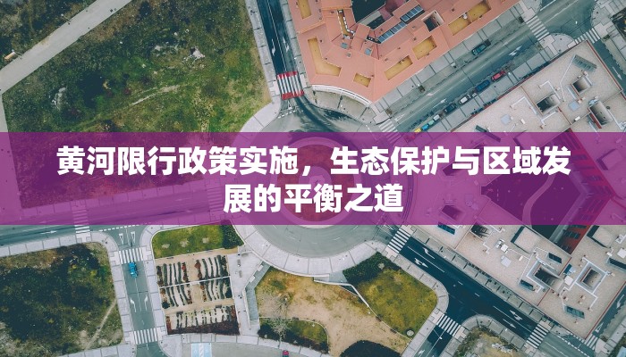 黄河限行政策实施，生态保护与区域发展的平衡之道